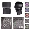 WristRides: MMA Glove Wrist Strap Covers (Black) Photo 1